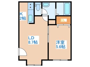 チェルシー西の宮の物件間取画像